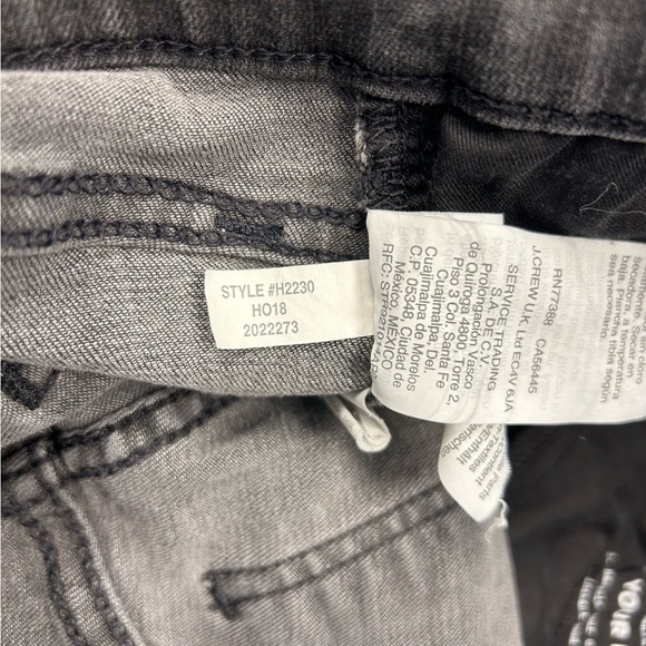 Madewell Black Sea Distressed Skinny Jeans - Picture 5 of 8